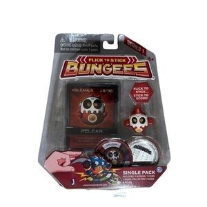 Flick To Stick Bungees Single Pack Pelean - Volcanus Crew Series 1 NEW IN BOX